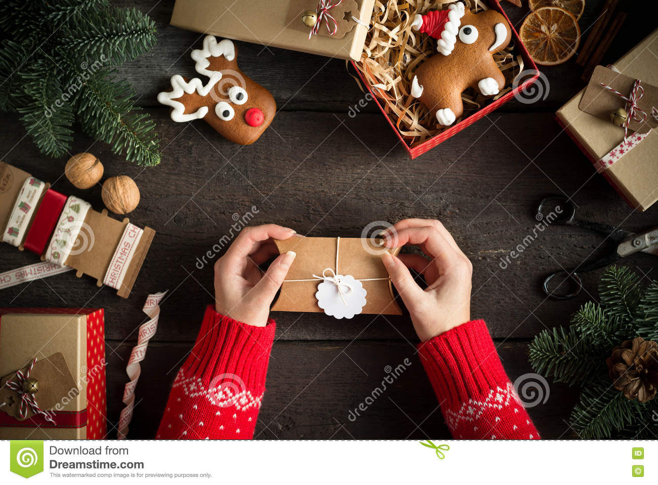 Cadeau noel vide