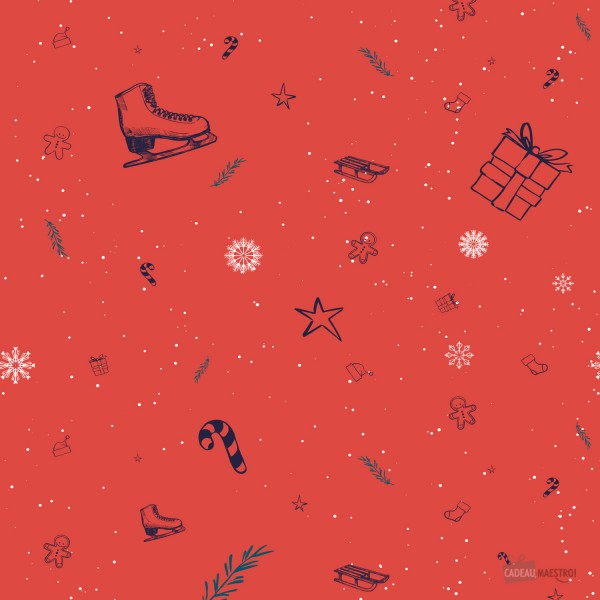 Cadeau noel en papier