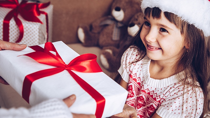 Cadeau de noel des enfants