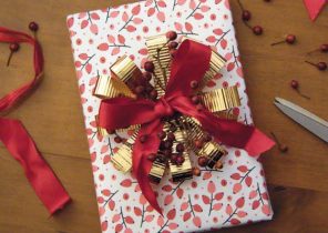 Emballage cadeau pour noel