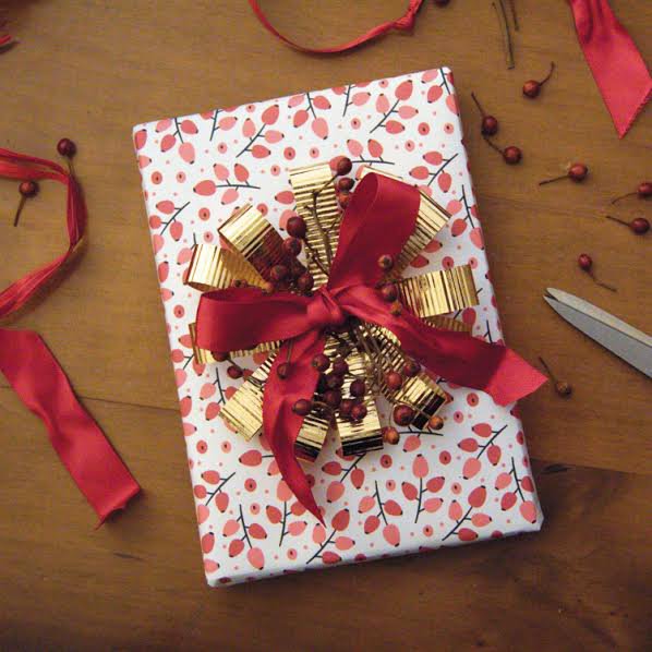 Emballage cadeau pour noel