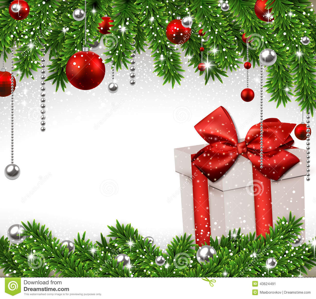 Fond cadeau noel