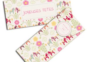 Imprimer enveloppe cadeau noel