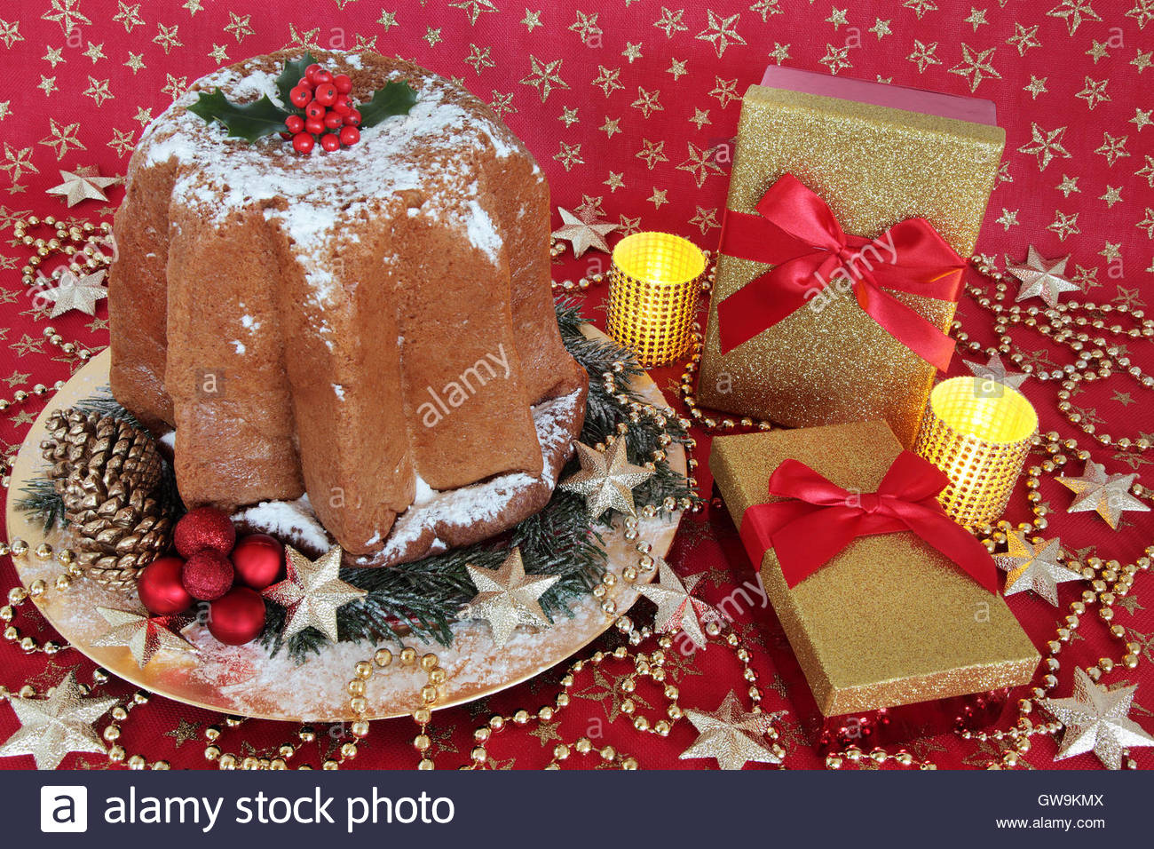 Coffret cadeau gateau noel