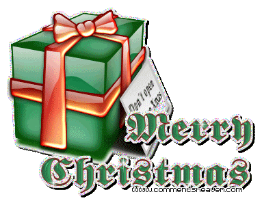 Gif noel cadeau