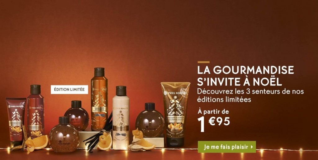 Cadeau de noel 2016 yves rocher