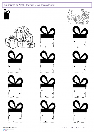 Cadeau de noel graphisme