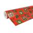 Rouleau papier cadeau noel rouge