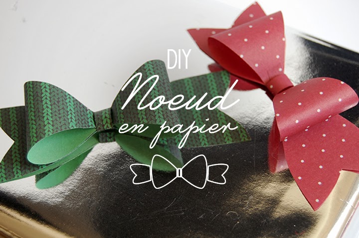 Noeud paquet cadeau noel