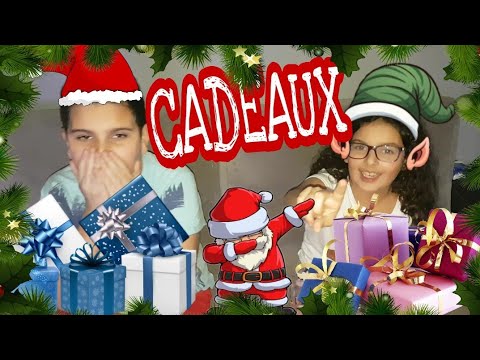 On ouvre nos cadeau de noel