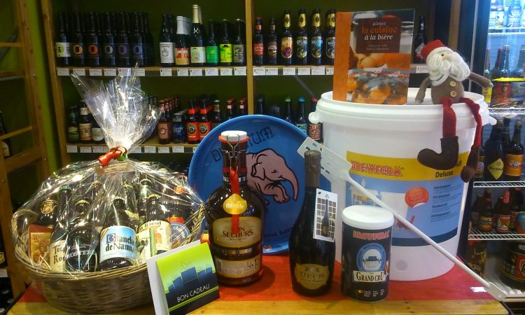 Cadeau de noel biere