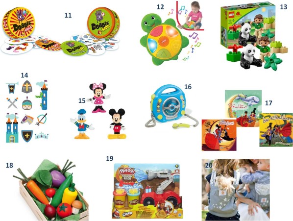 Liste cadeau noel garcon 3 ans