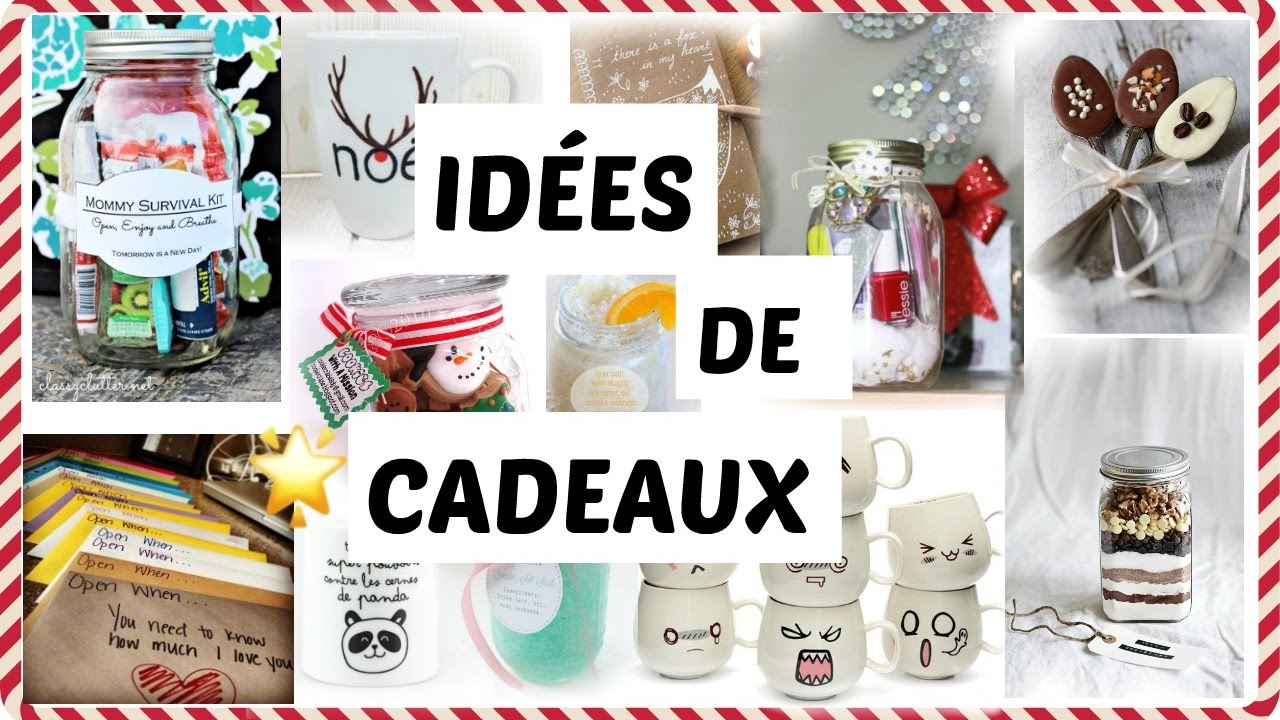 Cadeau a faire sois même pour noel