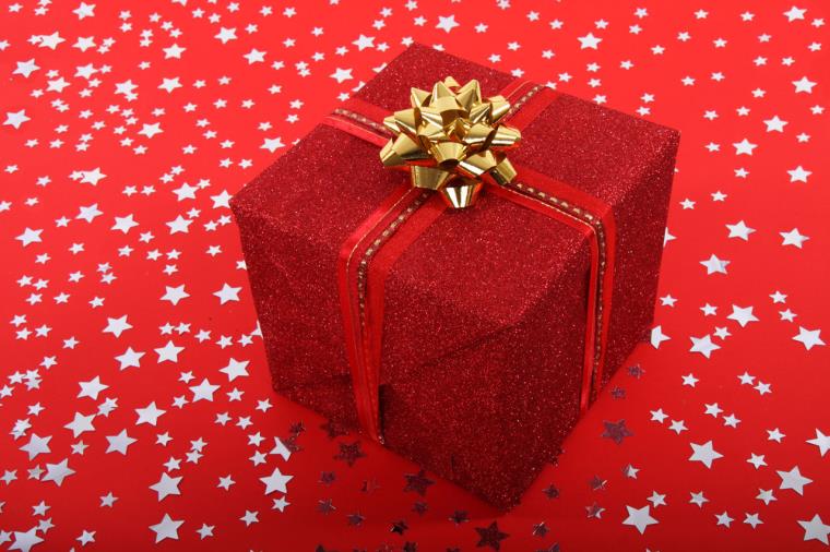 Paquet cadeau de noel