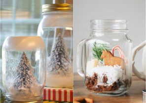 Bocal cadeau de noel