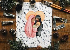 Cadeau de noel religieux