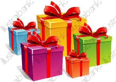 Boite cadeau noel dessin