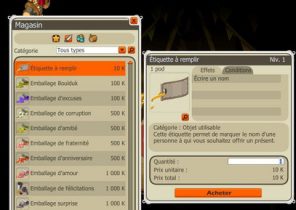 Recette cadeau de noel dofus