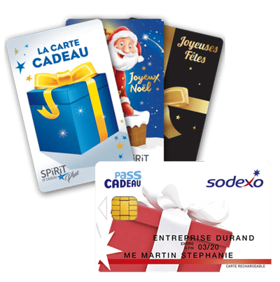 Carte cadeau spirit noel