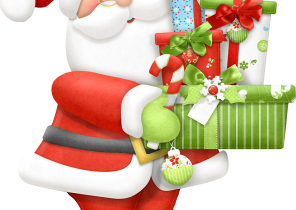 Père noel cadeau