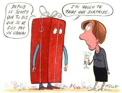 Blague cadeau noel