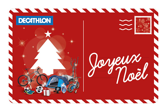 Decathlon carte cadeau noel