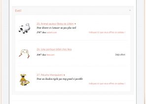 Liste cadeau noel