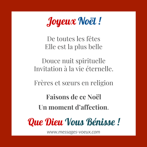 Cadeau religieux pour noel