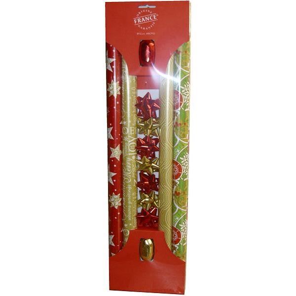 Kit emballage cadeau noel