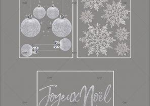Cadeau noel argenté