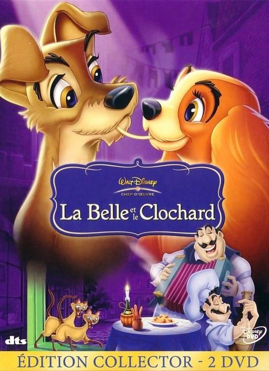 La belle et le clochard cadeau de noel