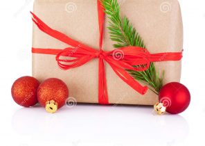 Cadeau de noel en papier