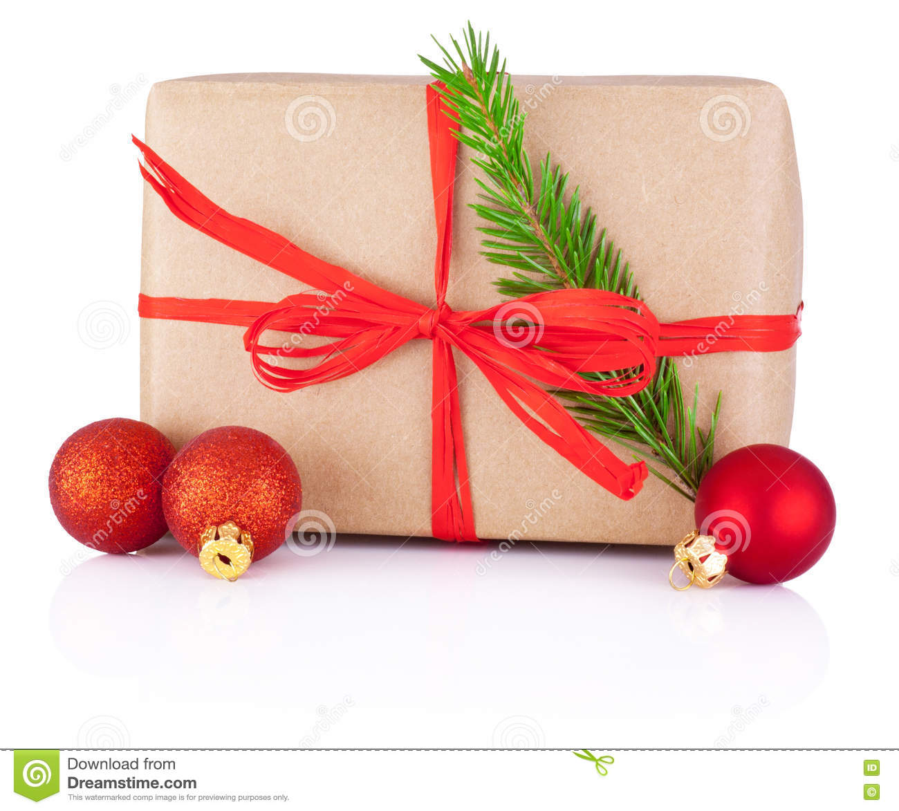 Cadeau de noel en papier