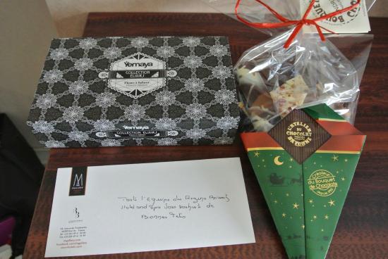 Cadeau noel hotel