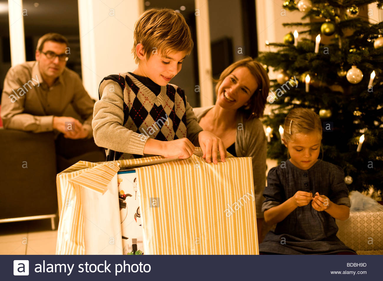 Regarder les cadeau de noel