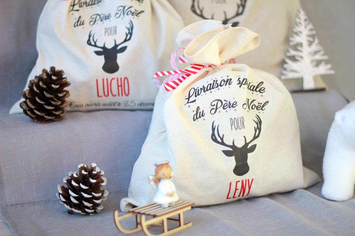 Cadeau noel tissu