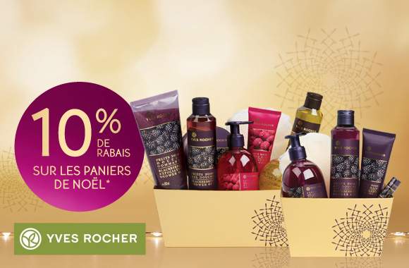 Cadeau noel yves rocher 2015