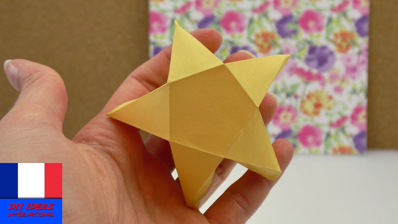 Origami noel cadeau