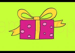 Comment dessiner un cadeau de noël
