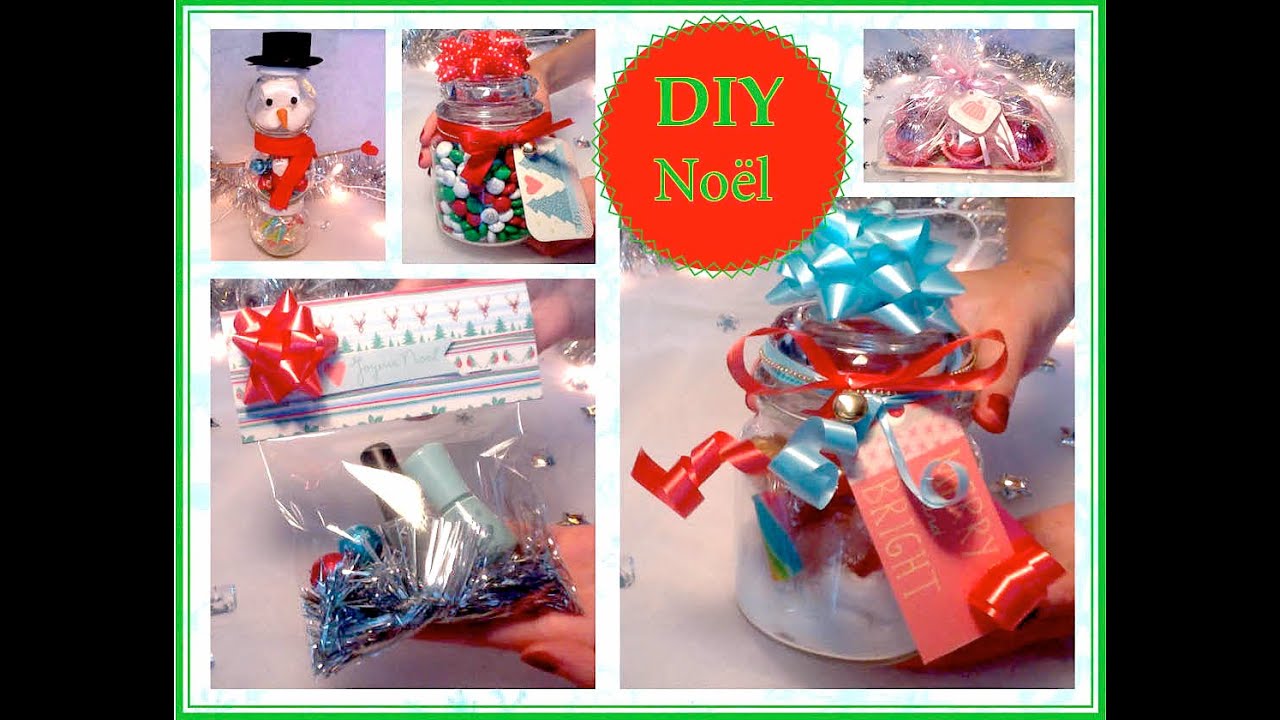 Idee de cadeau de noel a faire soi meme