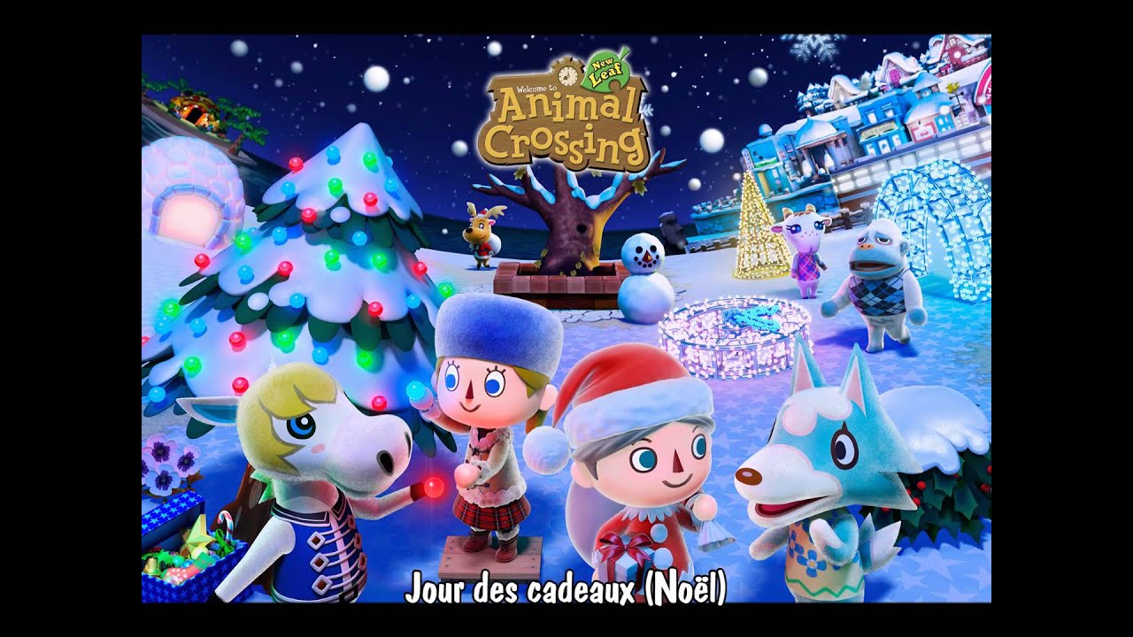Cadeau noel animal crossing new leaf