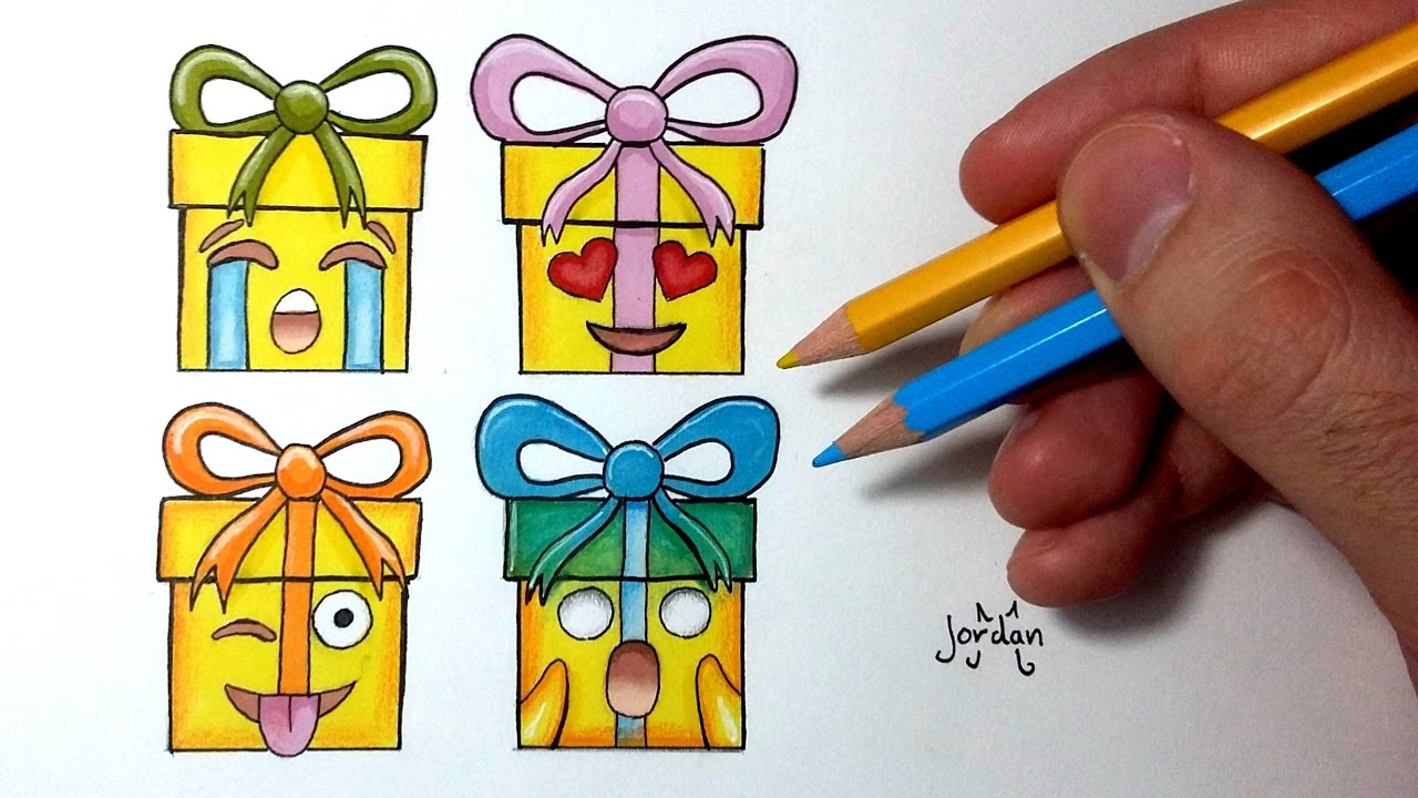 Image de cadeau de noel dessin