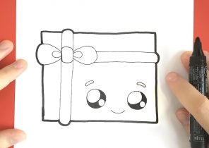 Cadeau de noel kawaii