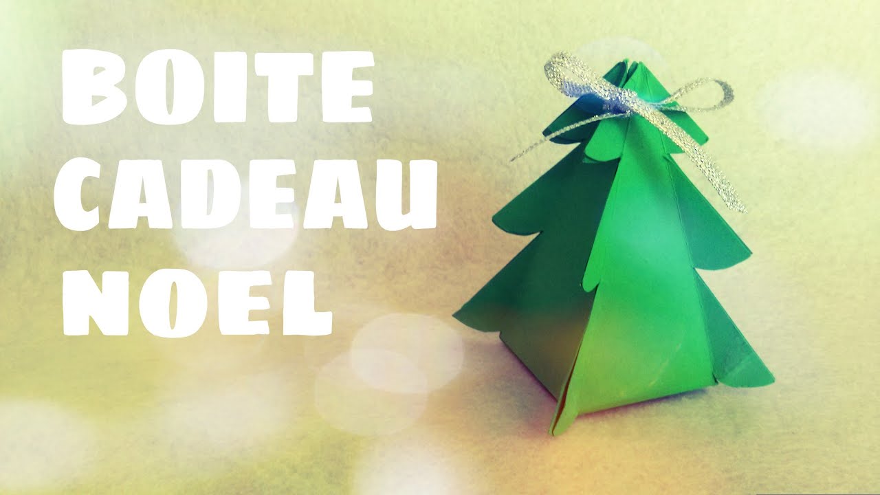 Sapin de noel papier cadeau