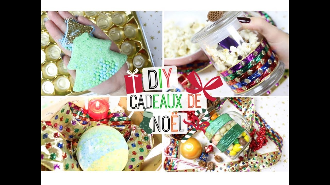 Diy cadeau noel youtube