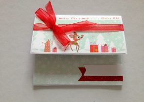 Pochette cadeau pour noel