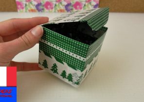 Boite pour cadeau noel