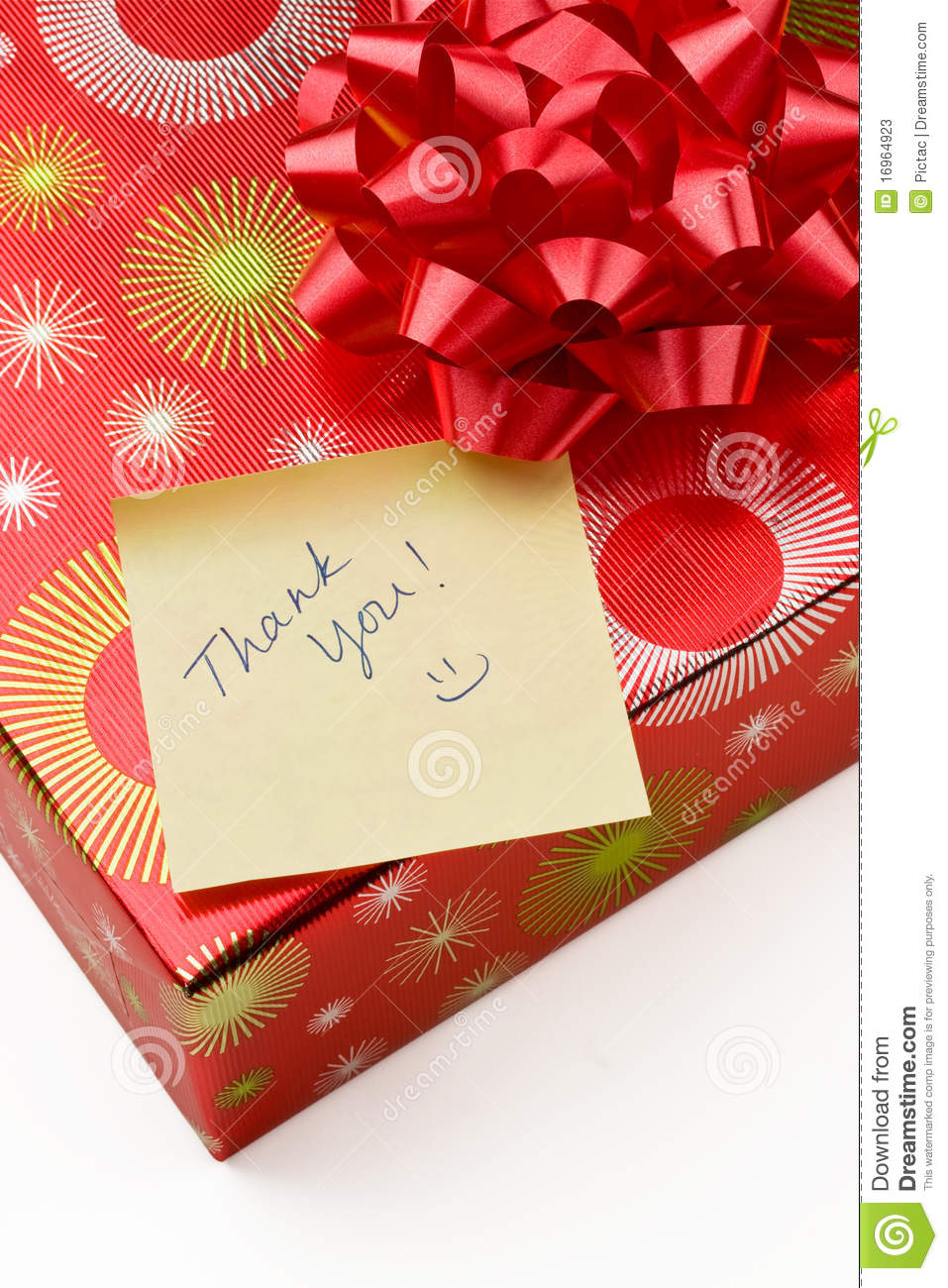 Merci pour cadeau noel
