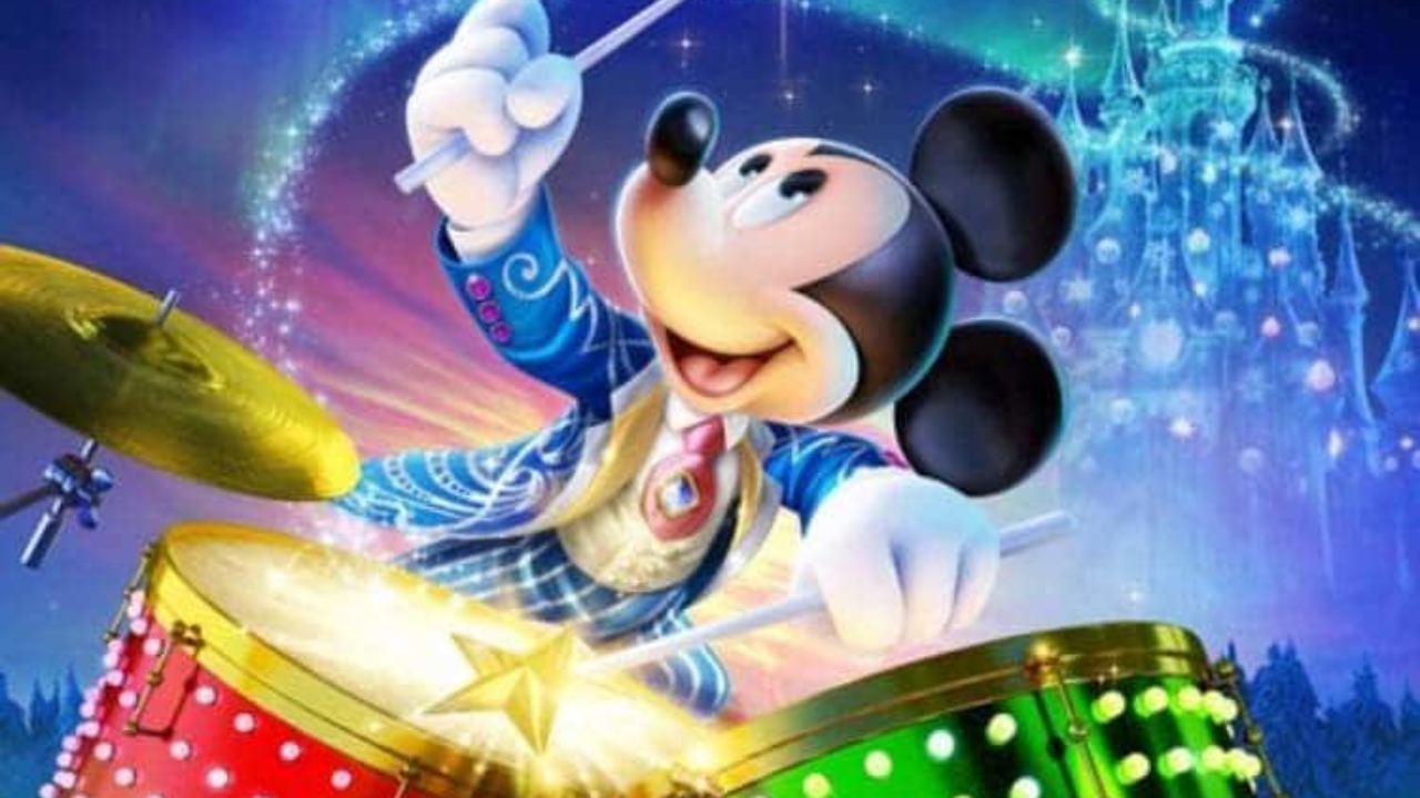 Invitation disneyland cadeau noel