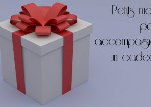 Petit mot pour accompagner un cadeau de noel